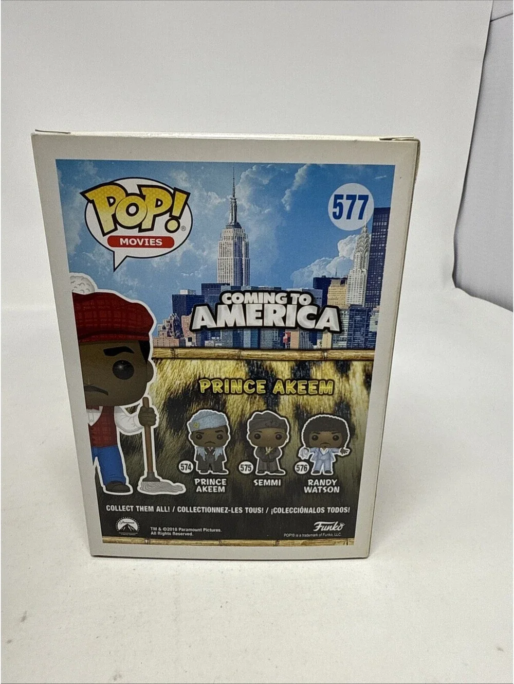 Funko Pop! Coming To America Prince #577 Akeem Target Exclusive